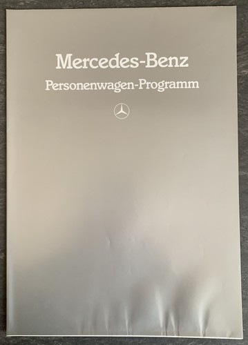 Prospekt poster mercedes benz - prospekt, mercedes-benz