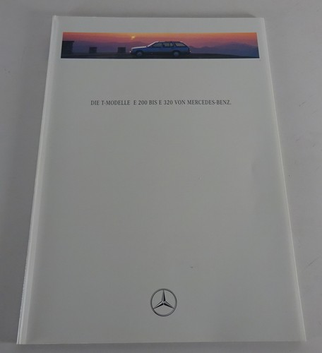 Prospekt mercedes benz s124 - prospekt, /