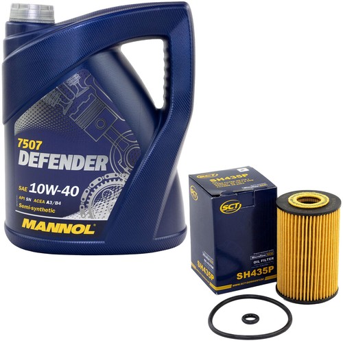 Motoröl set 10w liter - set, 10w-40