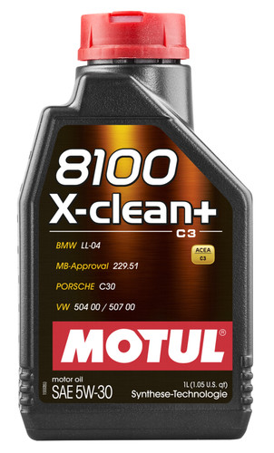 Motul 8100 5w30 clean 5w - 5w30, x-clean+