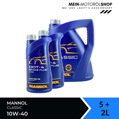 Mannol classic 10w - mannol, vw
