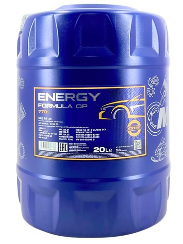 Mannol energy formula - mannol,