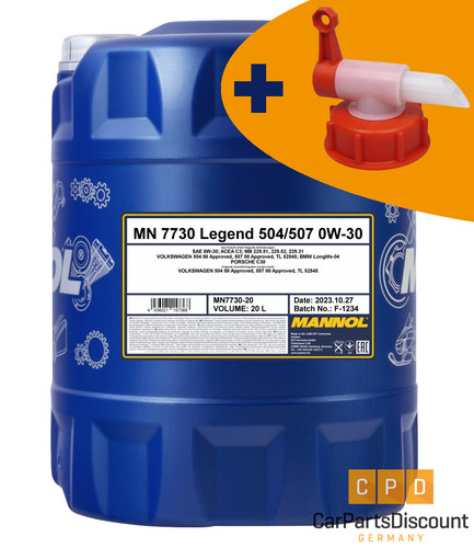 Mannol 7730 legend 0w - mannol,