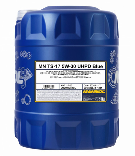 Liter mannol 17 uhpd - 20,