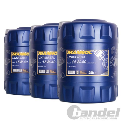 3x20 liter mannol sae - 3x20,